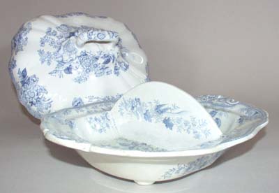 Vegetable Dish with Cover c1870
